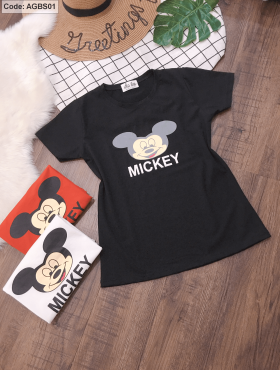 Áo thun nữ in hình Mickey Big size 60kg giá sỉ rẻ