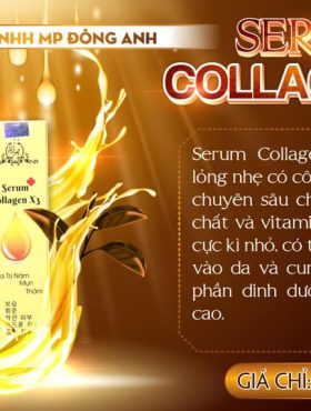 Serum căng bóng da Collagen X3 Mỹ Phẩm Đông Anh - SERUM