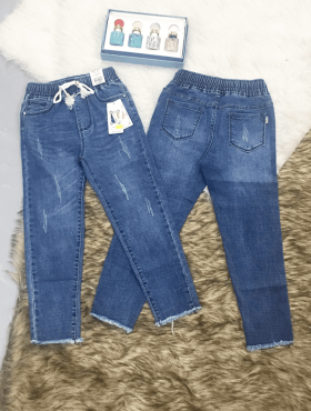 Shop chuyên sỉ quần jean nữ xanh nhạt wash nhẹ 023