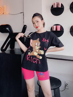 Sài Gòn sỉ đồ bộ quần ngố in hình chuột jerry