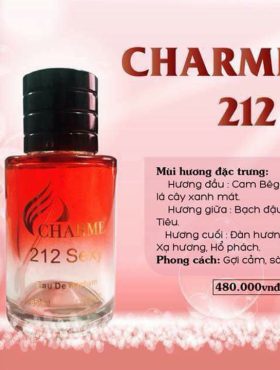 Nước Hoa Nam Charme 212 Sexy 50ml - 8936194690586