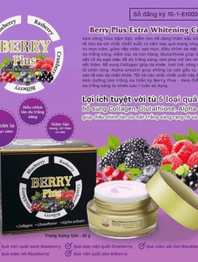 Kem trị nám dưỡng trắng da Berry Plus Extra Whitening Cream