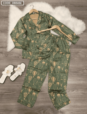 Tìm sỉ đồ bộ nữ pijama tay dài quần dài họa tiết chất latin