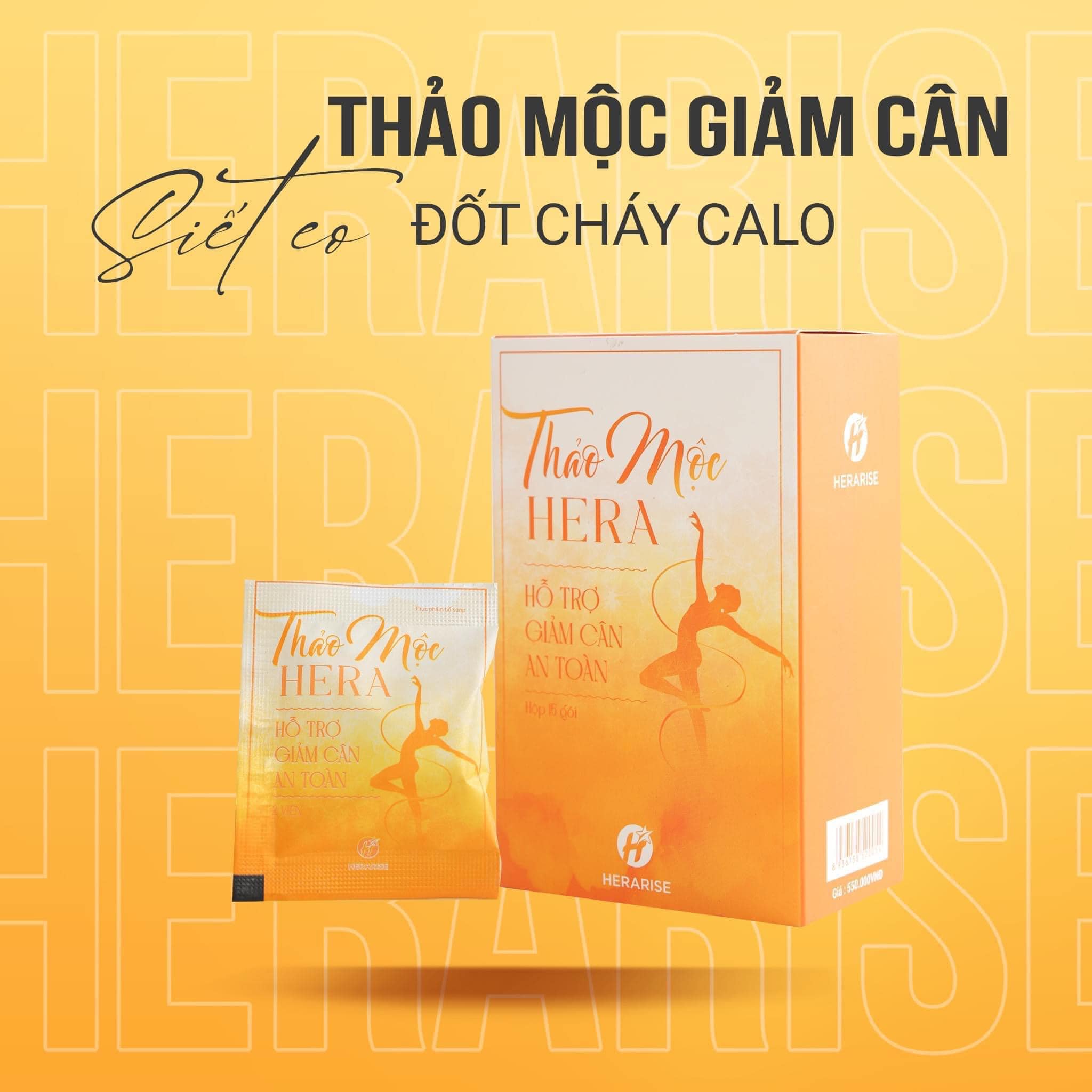 Viên Uống Thảo Mộc Giảm Cân Hera Plus