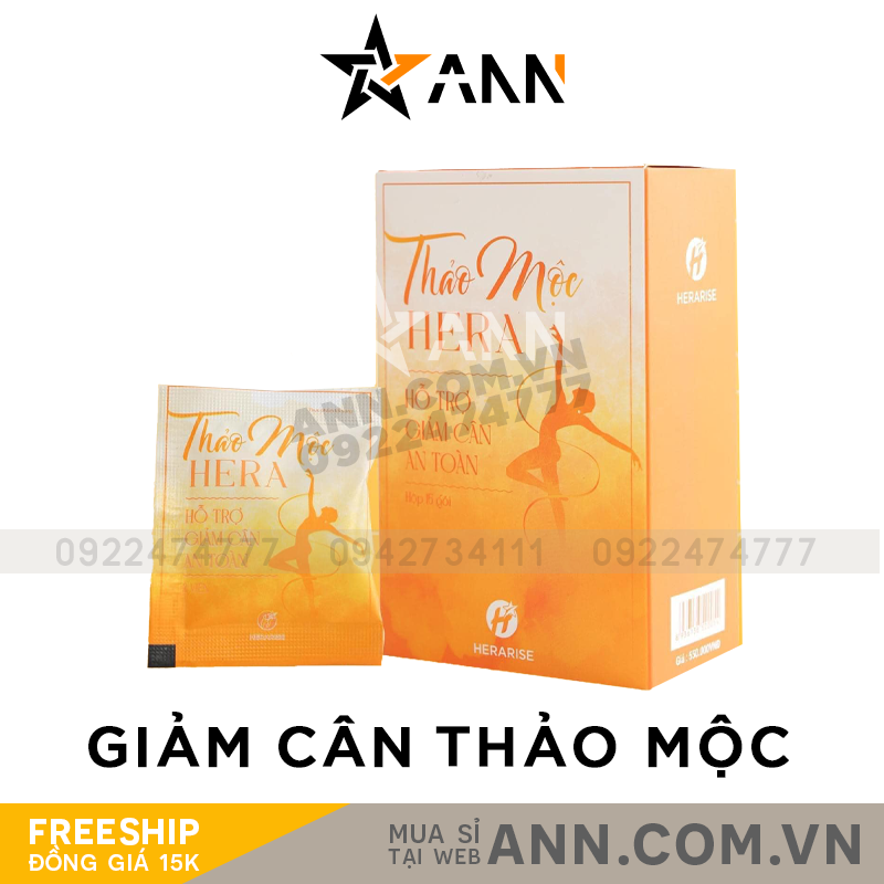 Viên Uống Thảo Mộc Giảm Cân Hera Plus