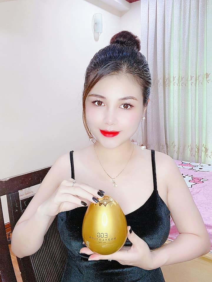 Kem body Trứng Vàng Queenis chính hãng