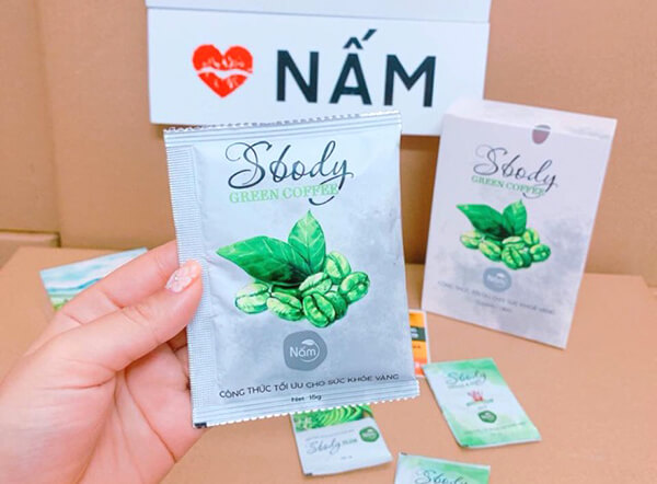 Nấm Giảm Cân Sbody Green Coffee Dạng Bột