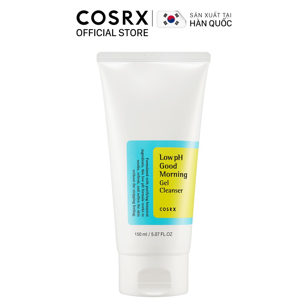 Sữa rửa mặt Cosrx Low PH Good Morning Gel Cleanser 150ml