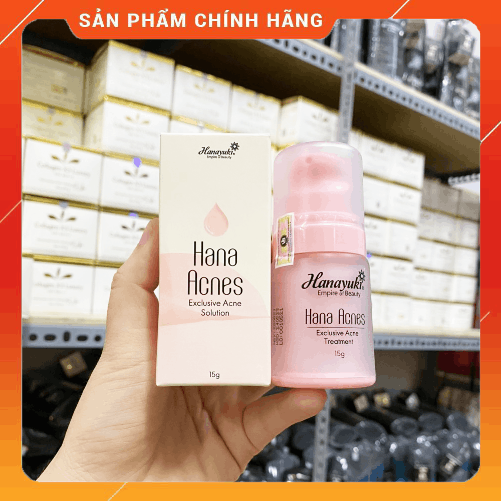 Serum tinh chất trị mụn Hana Acnes Mini Hanayuki