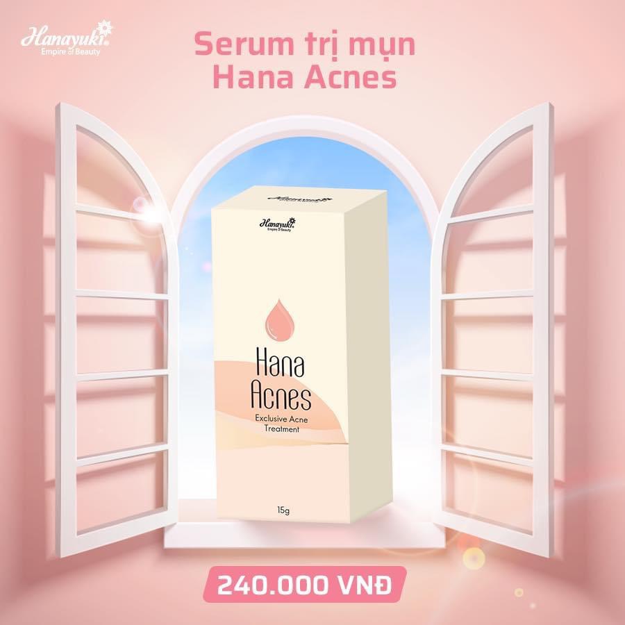 Serum tinh chất trị mụn Hana Acnes Mini Hanayuki