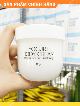 Kem Body Dưỡng Trắng Da Yogurt Body Cream Hanayuki - 8936205370018