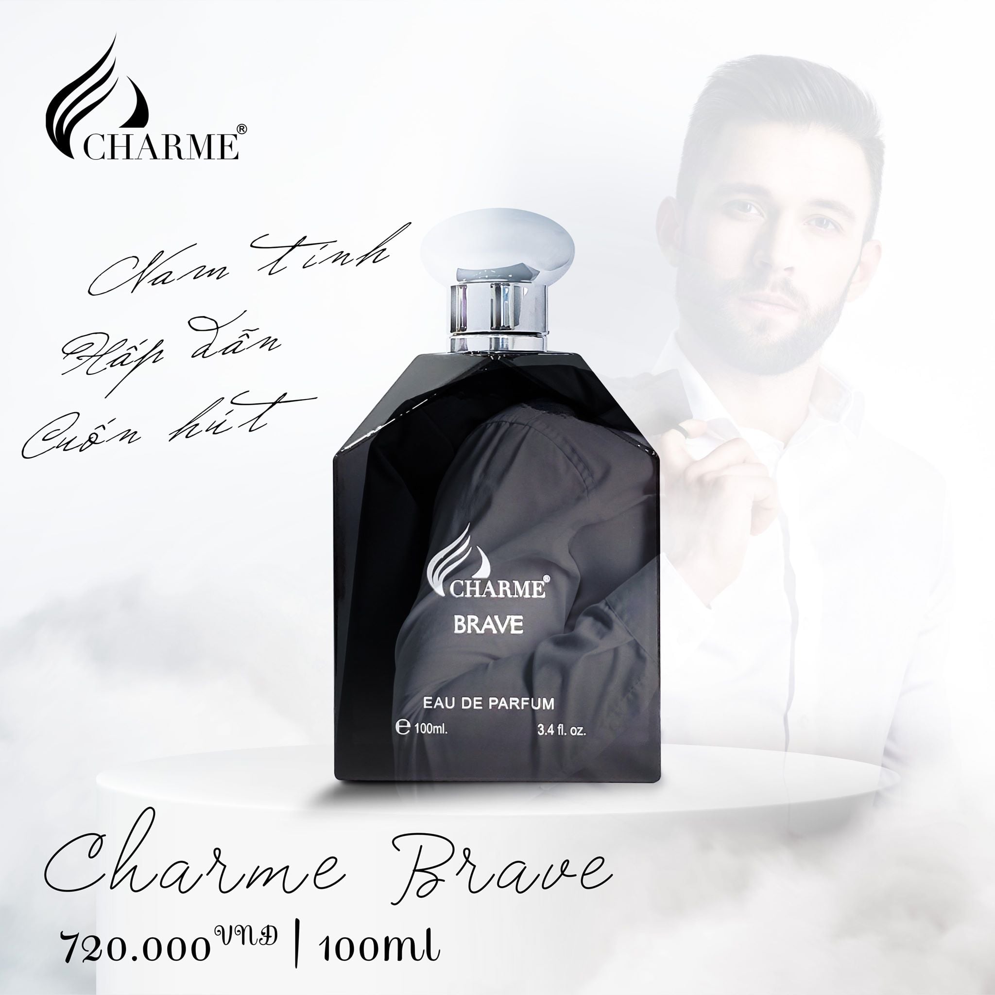 Nước Hoa Nam Charme Brave 100ml