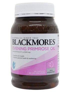 Tinh dầu hoa anh thảo Blackmores Evening Primrose Oil Úc 190 viên chính hãng - 9300807287323