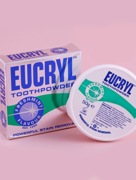 Bột đánh răng giúp trắng răng Eucryl Anh chính hãng - 5011309895612