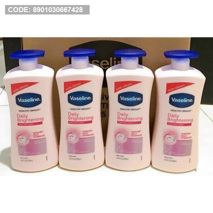 Sữa Dưỡng Thể Vaseline Healthy White 750ml