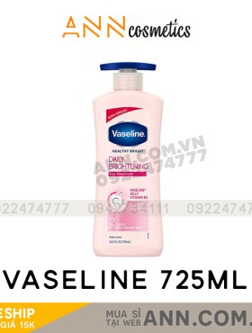 Sữa Dưỡng Thể Vaseline Healthy White 750ml - 8901030667428