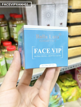 Kem Face VIP Balla Luta Nhỏ Hộp Xanh 25G - FACEVIPXANH01
