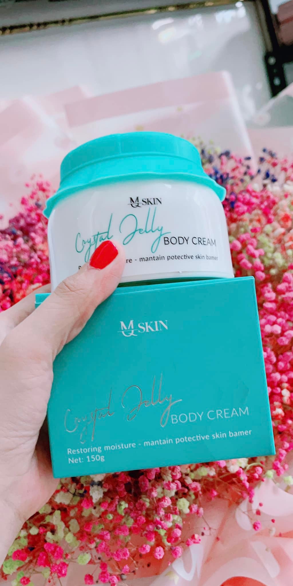 Kem Body Huyết Thanh Diệp Lục MQ SKIN Chính Hãng