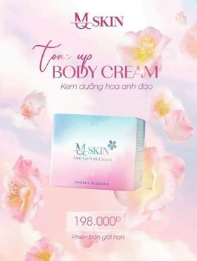 Kem Body Hoa Anh Đào Tone Up Body Cream MQ Skin Chính Hãng - 8936117150470