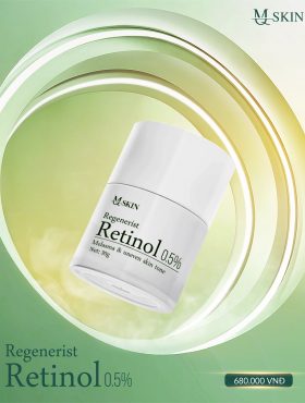 Kem tái tạo Retinol 0 - 5% MQ SKIN Chính hãng - 8936117150548