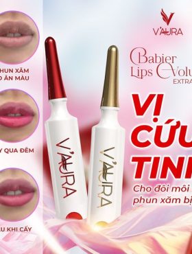 Tinh chất cấy hồng môi Babier Lips Volume Extra X9 V’aura Chính hãng - 89385318030171