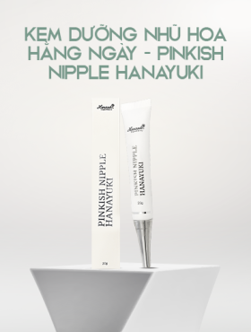 Kem dưỡng nhũ hoa Pinkish Nipple Hanayuki chính hãng - 8936205370384