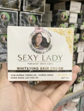 Kem face màu trắng dưỡng trắng da ngừa lão hóa Sexy Lady Hà Kiều Anh Shop Chính Hãng - HKA02