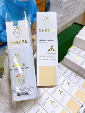 Sữa rửa mặt dành cho da khô và nhạy cảm Cheese chính hãng - 8936206760047