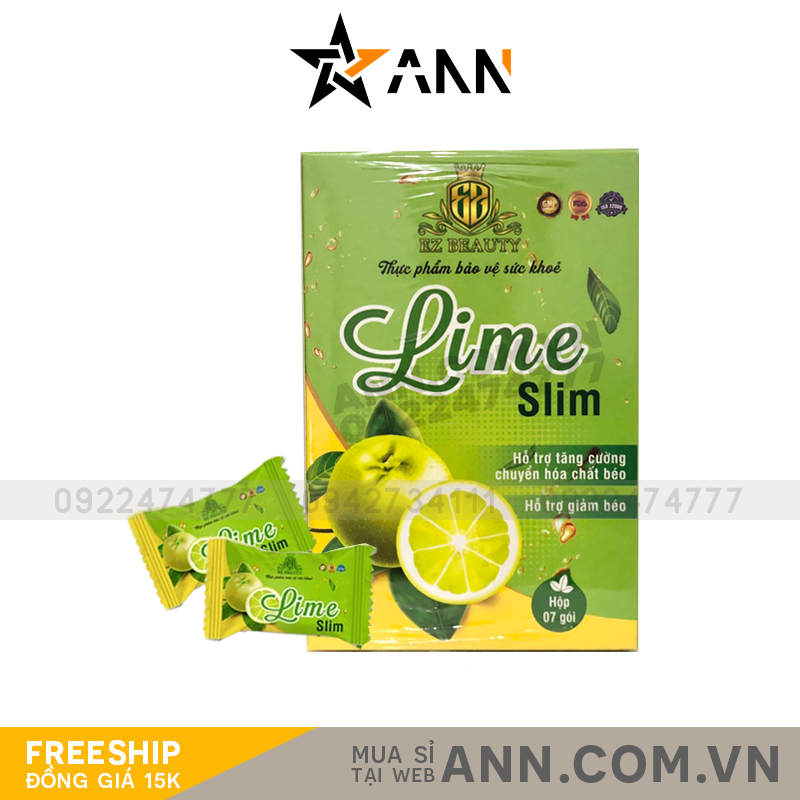 Kẹo Giảm Cân Chanh Lime Slim Ez Beauty