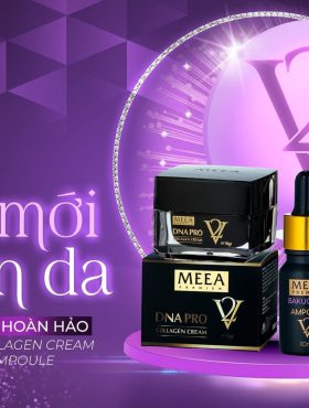 Kem Face DNA Pro Cá Hồi Collagen Cream V2 Meea Origin Mini 10g - 8938534672146