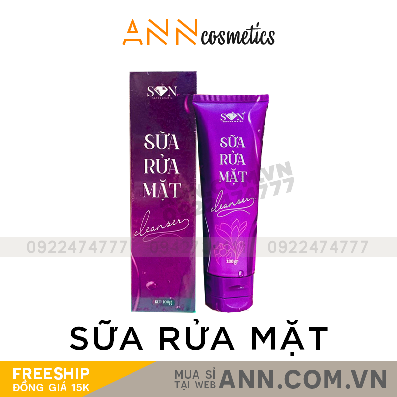 Sữa Rửa Mặt Cleanser Phiên Bản Mới SON Cosmetic