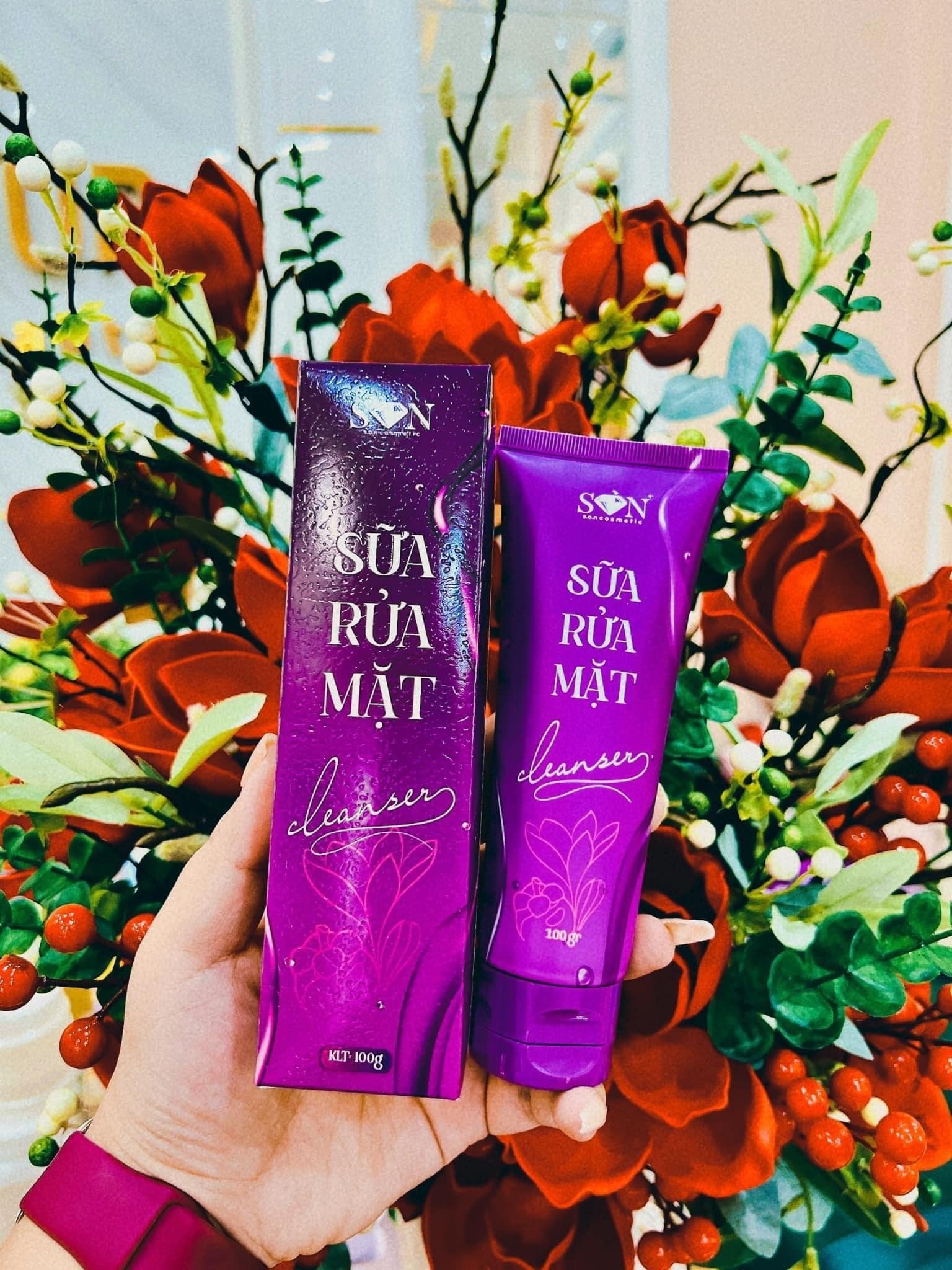 Sữa Rửa Mặt Cleanser Phiên Bản Mới SON Cosmetic