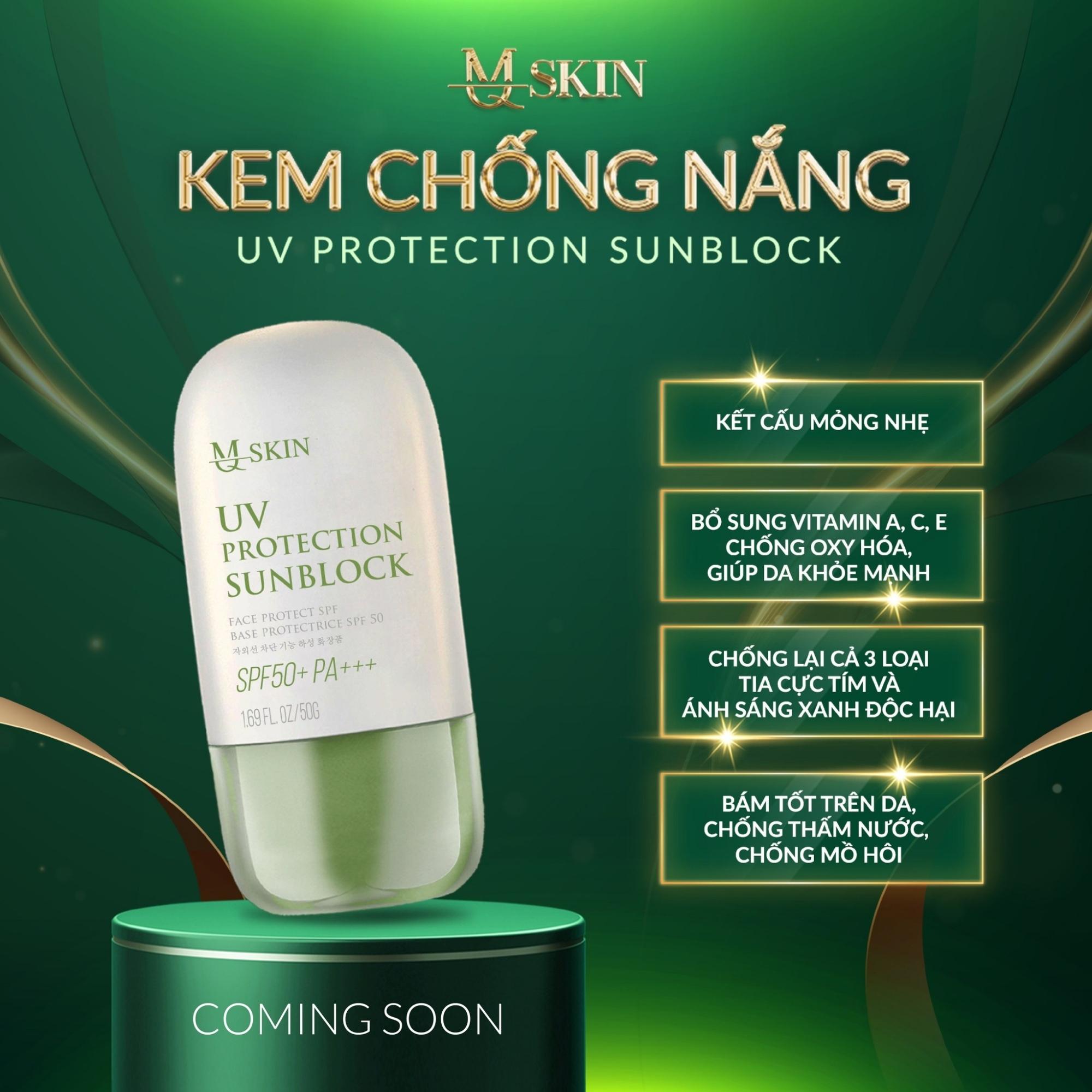 Kem Chống Nắng MQ Skin Phiên Bản Mới