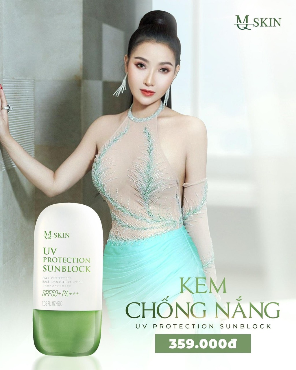 Kem Chống Nắng MQ Skin Phiên Bản Mới