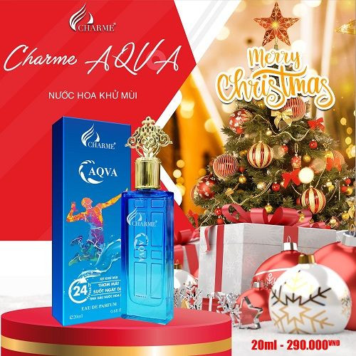 Xịt Khử Mùi Charme Aqva 20ml