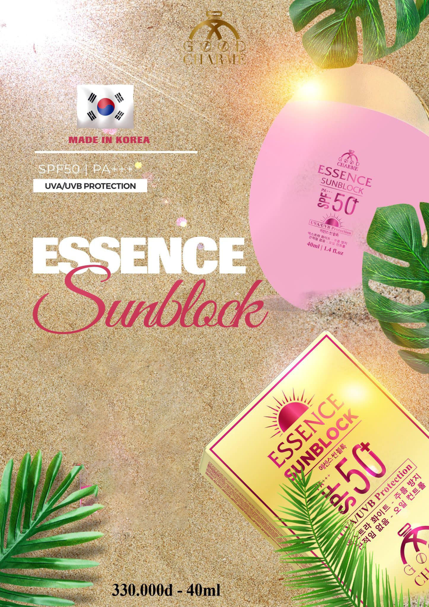 Kem Chống Nắng Good Charme Sunblock SPF50+/Pa+++