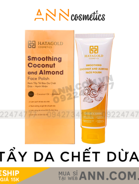 Kem Tẩy Da Chết Dừa Hạnh Nhân Hatagold Cosmetics - 8936214120079