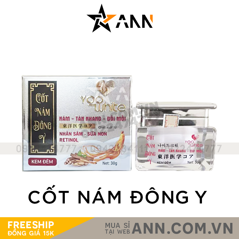 Kem Face Cốt Nám Đông Y Yoo White