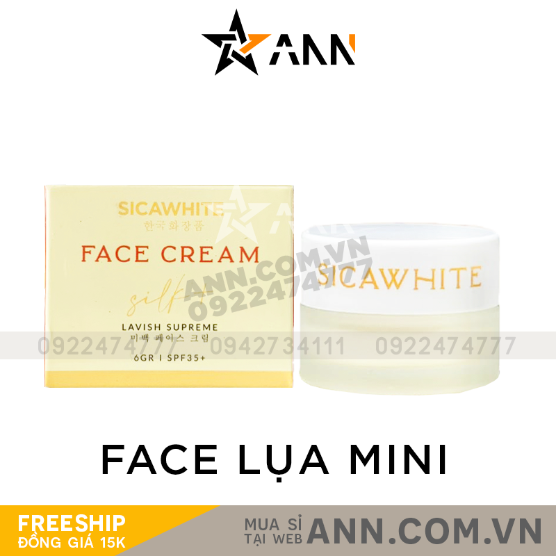 Kem Face Lụa Sica White Mini 6g