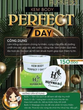 Kem Body Perfect 7 Day HD Huỳnh Đỗ - 8938523197025