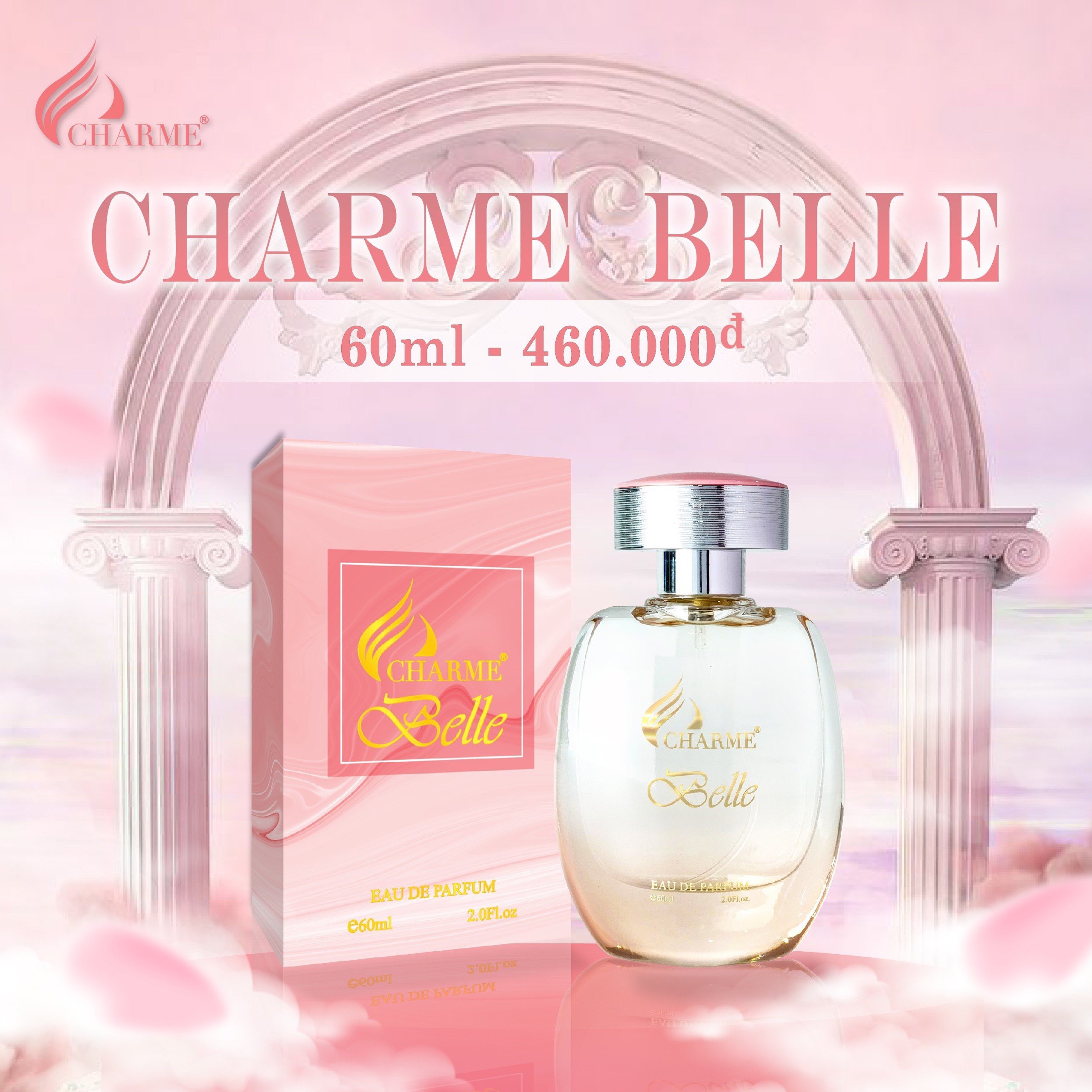 Nước Hoa Nữ Charme Belle 60ml