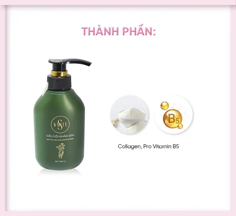 Dầu Gội Nhân Sâm SWhite Công Ty Shynh Beauty