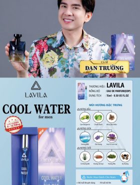 Nước Hoa Nam Lavila Cool Water Mini 15ml - 8936184450909