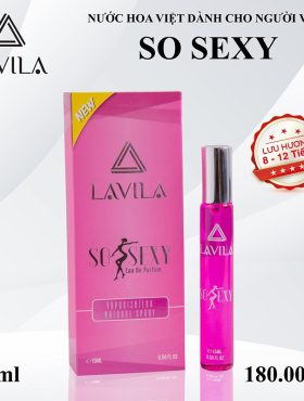 Nước Hoa Nữ Lavila So Sexy Mini 15ml - 8936184450954