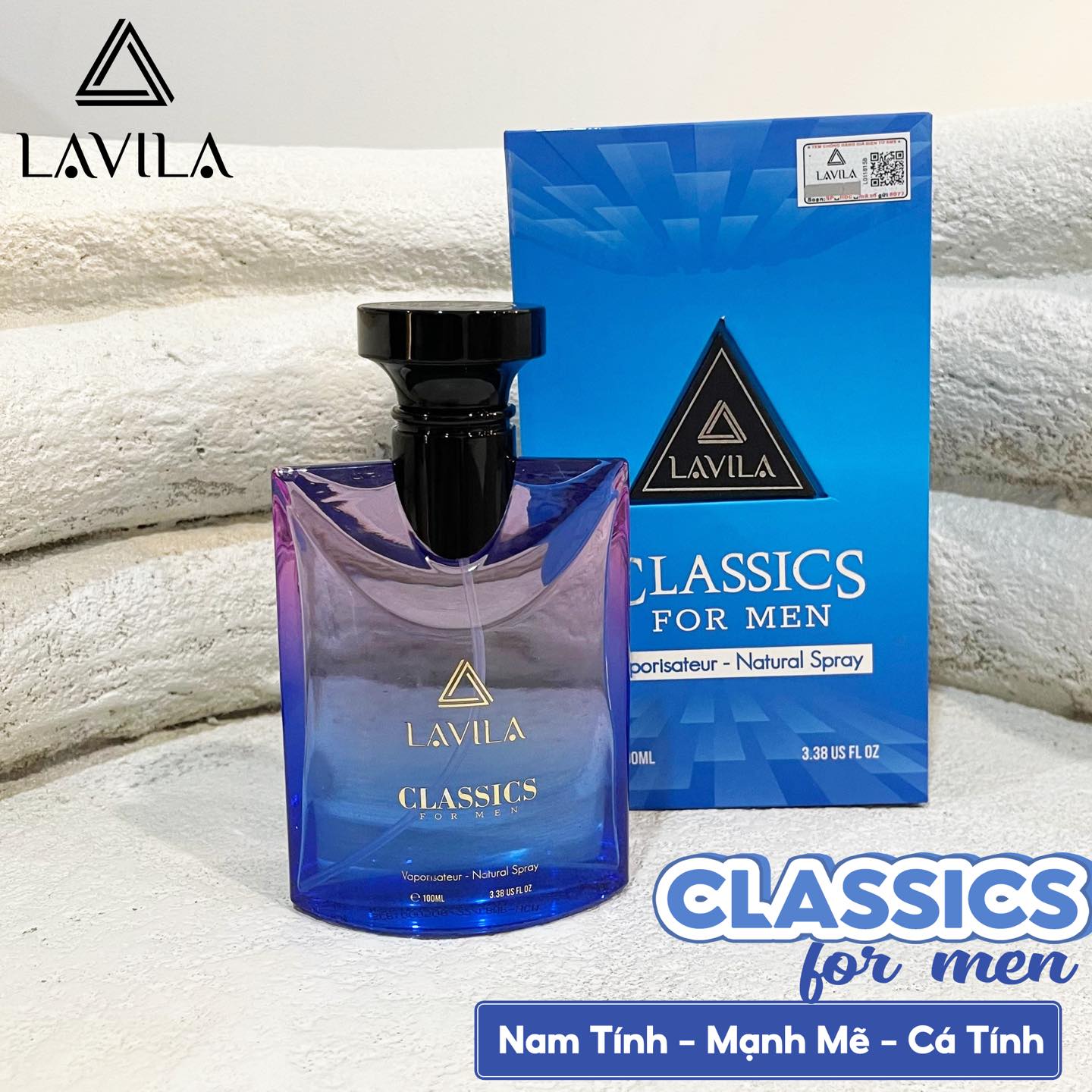 Nước Hoa Nam Lavila Classics 100ml