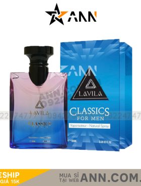 Nước Hoa Nam Lavila Classics 100ml - 8936184450602