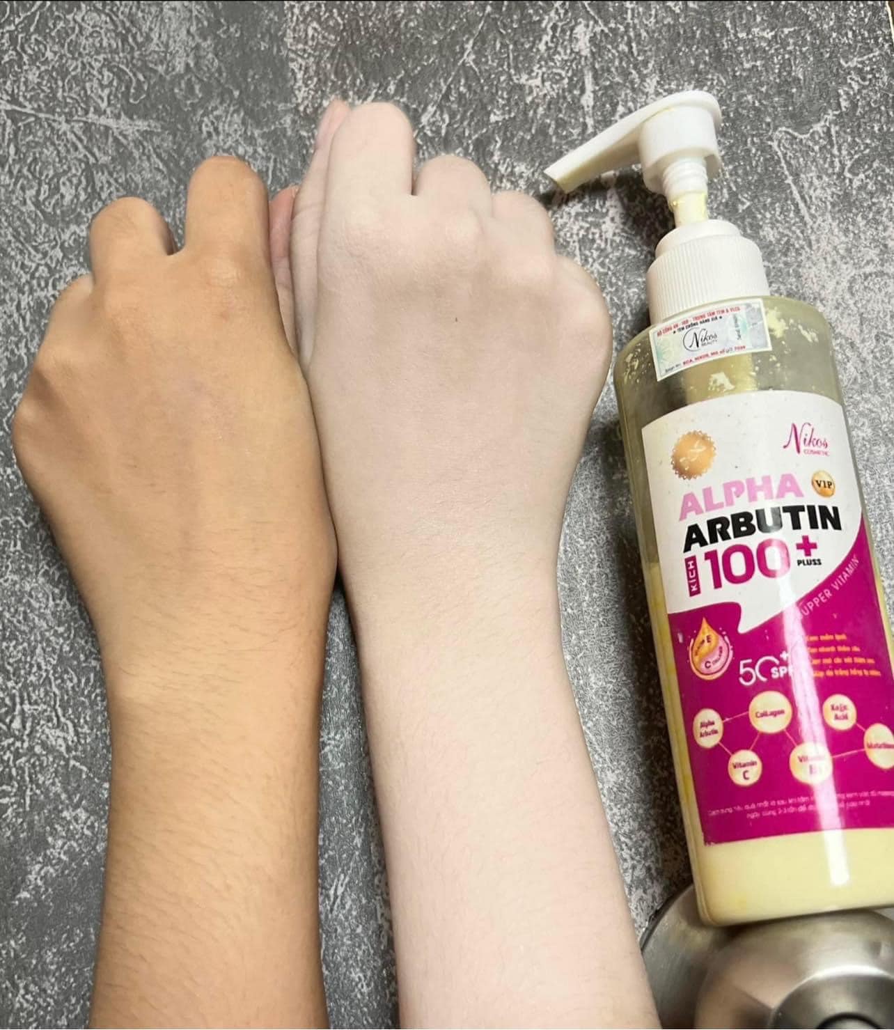 Kem Kích Trắng 100 Alpha Arbutin Thanh Nhi Nikos Beauty