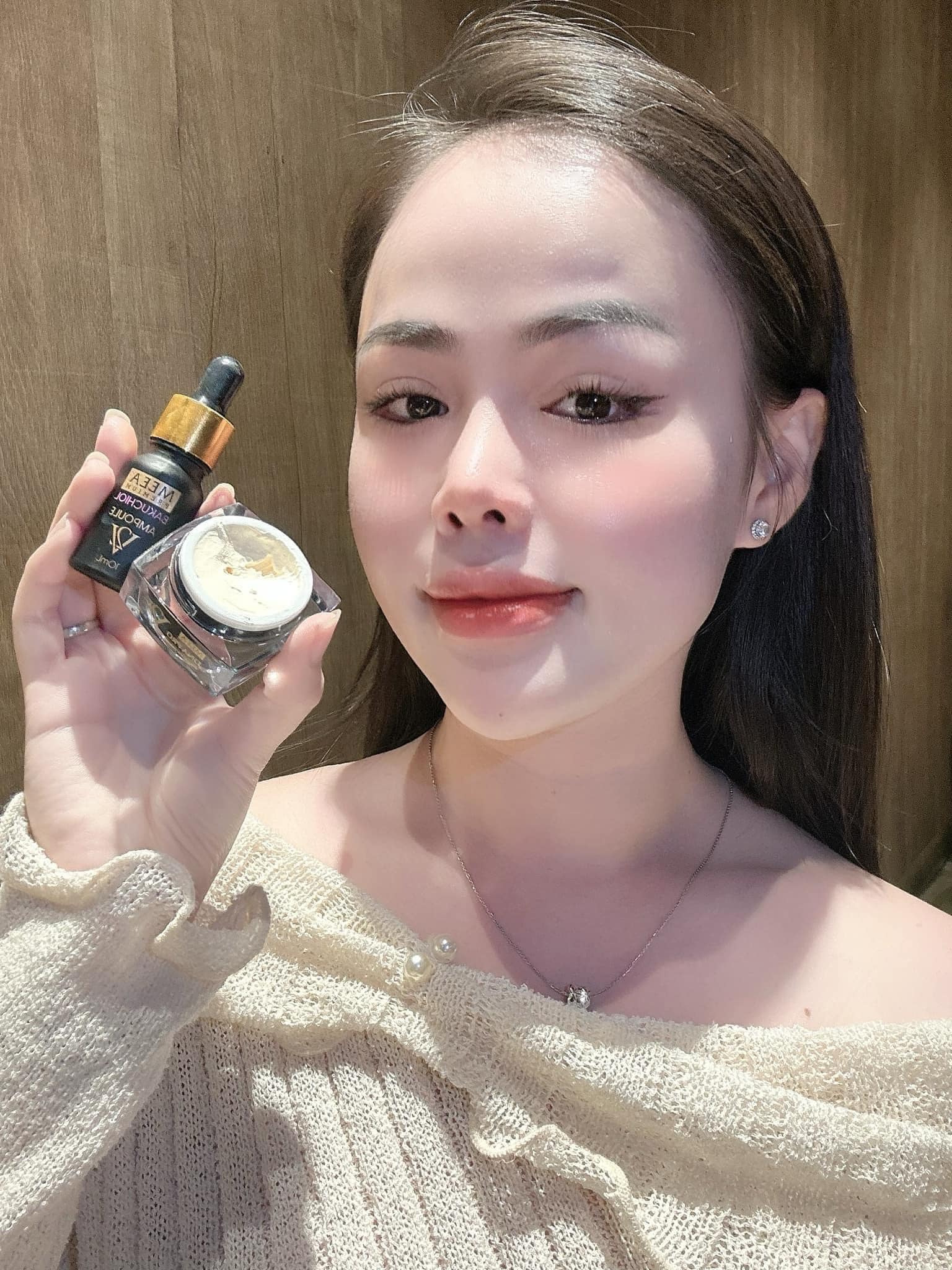 Combo Dưỡng Da Face Cá Hồi DNA Pro V2 Mini + Serum Bakuchiol Amploule V2 Mini Meea Origin