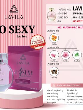 Nước Hoa Nữ Lavila So Sexy 60ml - 8936184450640