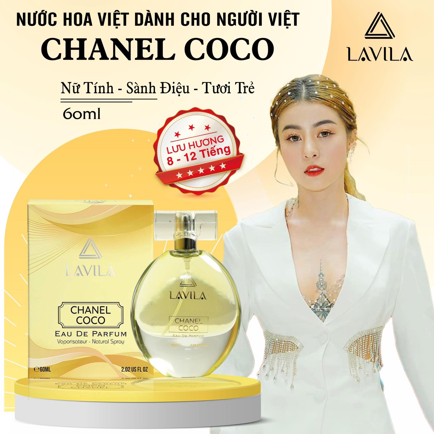 Nước Hoa Nữ Lavila Chanel CoCo 60ml